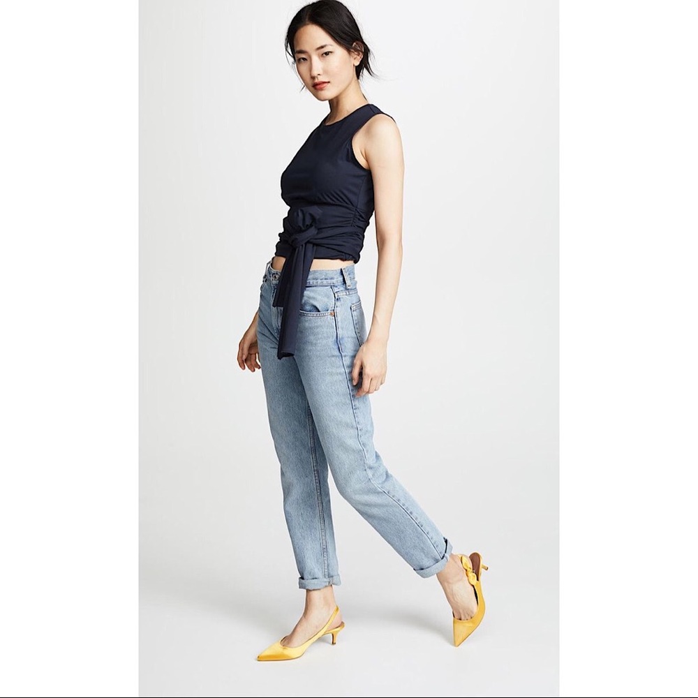 Cinq a Sept Mayer Knot Waist Top